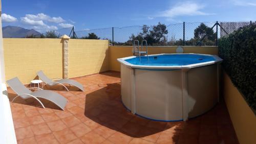 4 bedrooms appartement with shared pool furnished terrace and wifi at Casares 5 km away from the beach