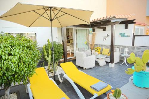 2 bedrooms villa with wifi at Corralejo