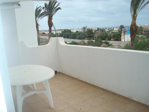 Apt on the ground floor, with a large terrace, two bedrooms and Ac