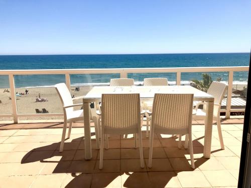 Beachfront Apartment In Mijas Costa