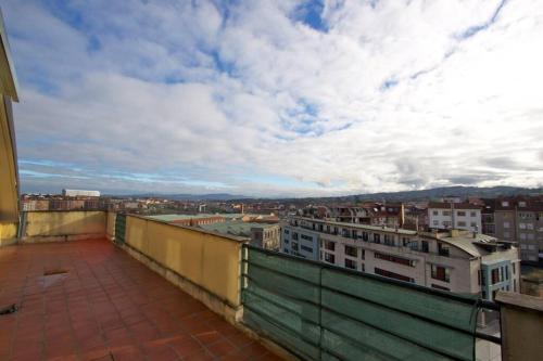Atico centro Oviedo 3hab+garaje+terraza+wifi