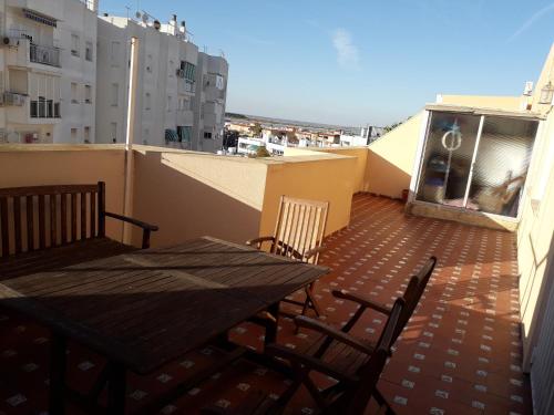 Atico con espectacular terraza con vistas magníficas a la desembocadura del Guadalquivir