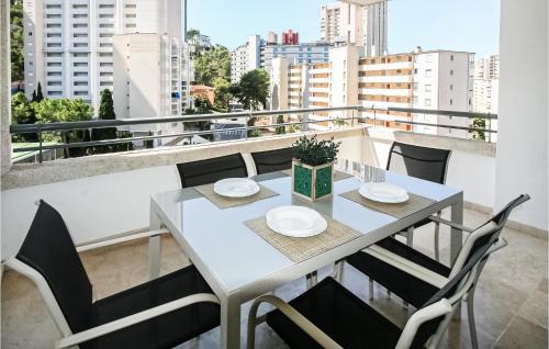 Awesome apartment in Benidorm with Outdoor swimming pool, Outdoor swimming pool and 2 Bedrooms