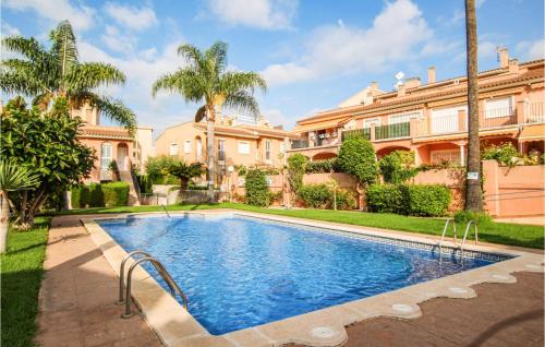 Awesome apartment in Cambrils with Outdoor swimming pool and 2 Bedrooms