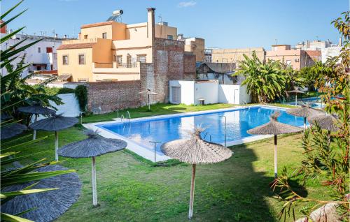 Awesome Apartment In La Algaba With 3 Bedrooms