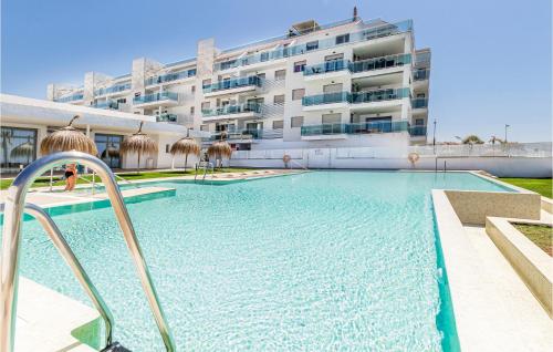 Awesome apartment in Torrox Costa with Outdoor swimming pool, WiFi and 2 Bedrooms
