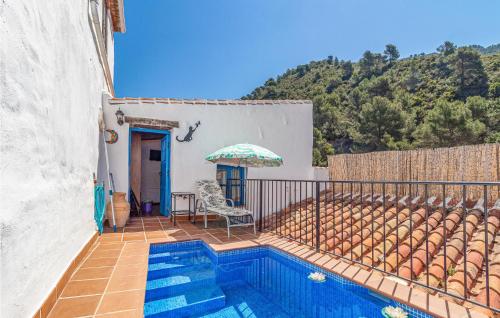 Awesome home in Cómpeta with Outdoor swimming pool, WiFi and 1 Bedrooms