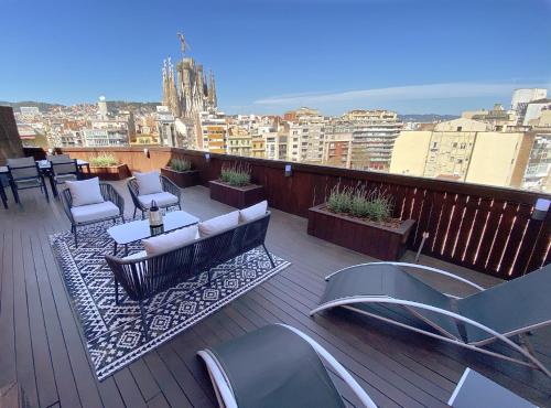 Barcelona Penthouse with private terrace
