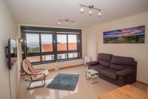 Beatiful holiday flat in Finisterre with sea views and next to the "Camino de Santiago"