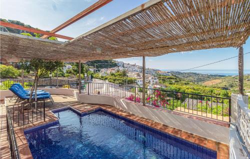 Beautiful home in Frigiliana with Outdoor swimming pool, WiFi and 2 Bedrooms