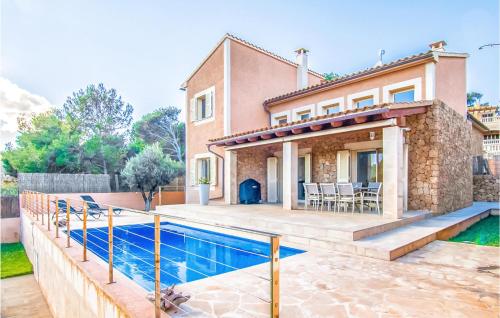 Beautiful home in Mallorca with WiFi, Outdoor swimming pool and 3 Bedrooms
