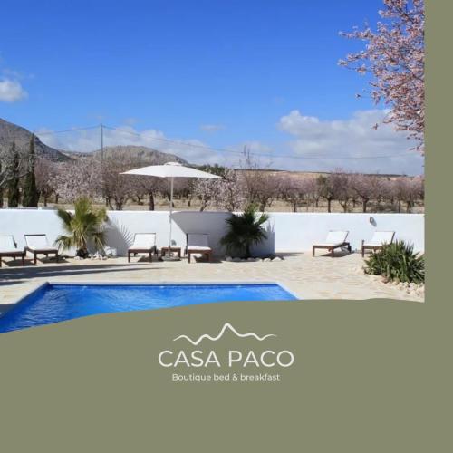 Boutique Bed & Breakfast Casa Paco