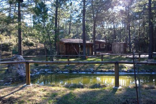 Cabaña en pleno parque natural del río mundo