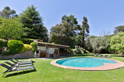 Casa Can Burjats Con Piscina Y Chimenea