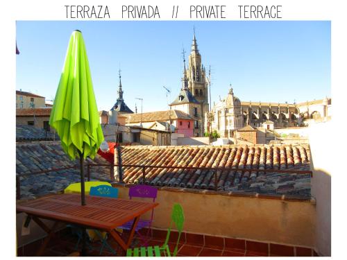 Casa Catedral - terraza privada con vistas en el corazón de Toledo