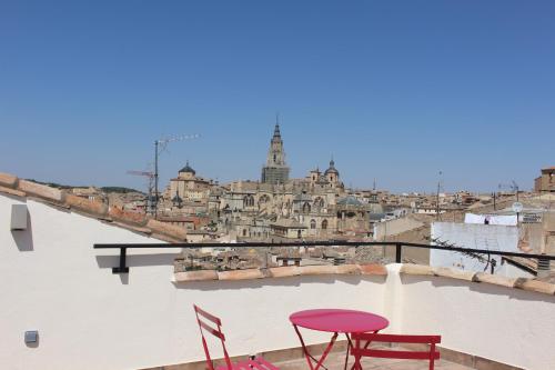 Casa con patio Toledano y terraza con vistas