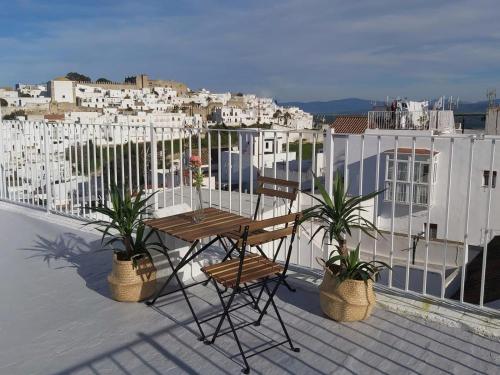 Casa con terraza privada y patio en el centro de Vejer de la Frontera