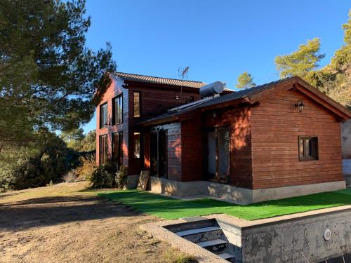 Casa de madera en Alto Tajo