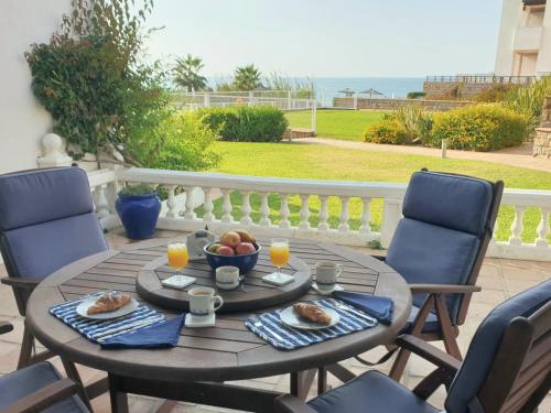 Casitamar frontline beach house rental Casares Costa near Estepona