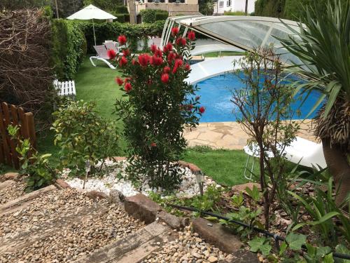 Casa En La Montaña Con Piscina Familiar Cerca De Barcelona