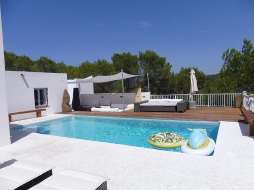 Beautiful Villa in Cala Tarida with Swimming Pool