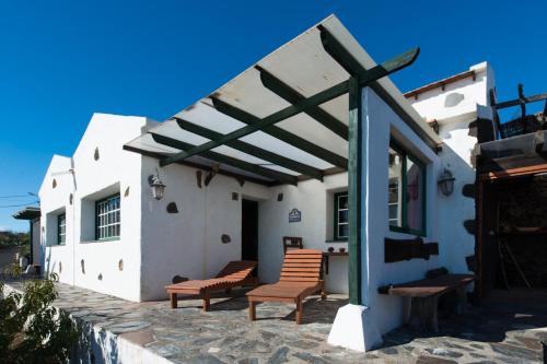 Casa rural con barbacoa, terraza y vistas al Mar en Isora
