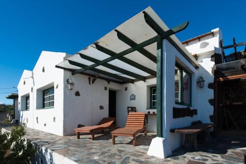 Casa rural con barbacoa, terraza y vistas al Mar en Isora