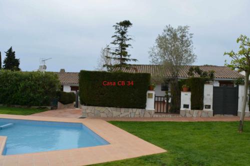 Casas Blanca 34 piscina Playa privada Santa María de Llorell Tossa