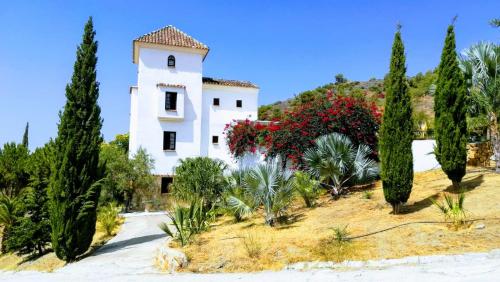 Castle Tower apartment in rural holiday park.