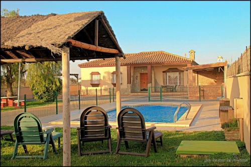 Chalet con piscina privada