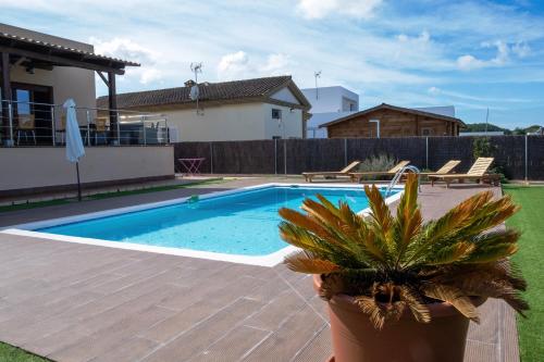 Chalet con piscina privada Golf