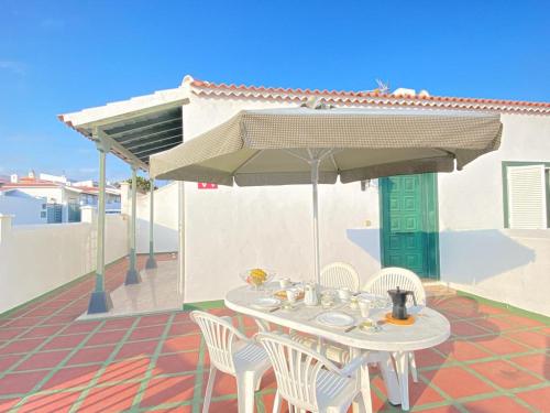 Chalet con terraza soleada