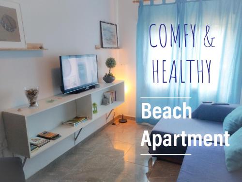 Comfy Burrero Beach Apartment Near Airport/ Wifi&Parking