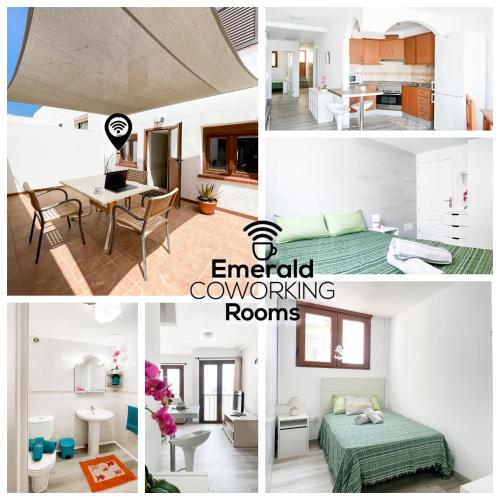 Corralejo Emerald Coworking -3 persons - wifi free