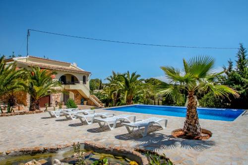 Diana - pretty holiday property with garden and private pool in Benissa