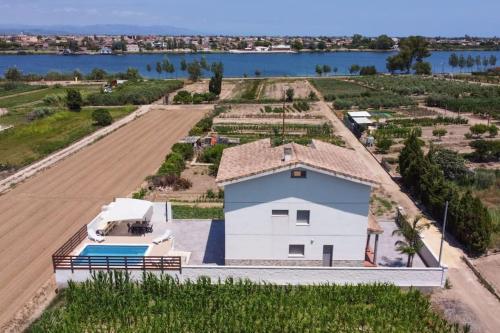 Estel - Chalet a 200m del Río Ebro con piscina privada y barbacoa