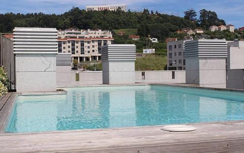 Apartamento con piscina