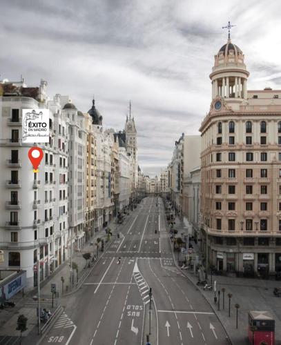 Éxito en Madrid