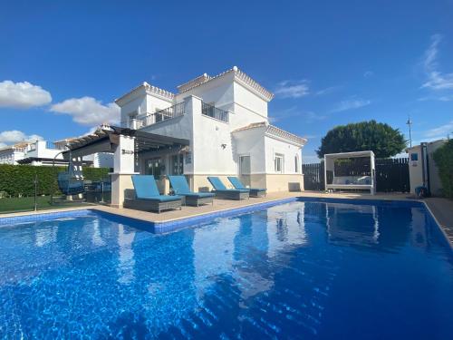 Family friendly La Torre Golf Resort Villa with a private heated jacuzzi pool