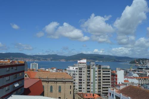 Fantástica vista de la Ría de Vigo en pleno centro