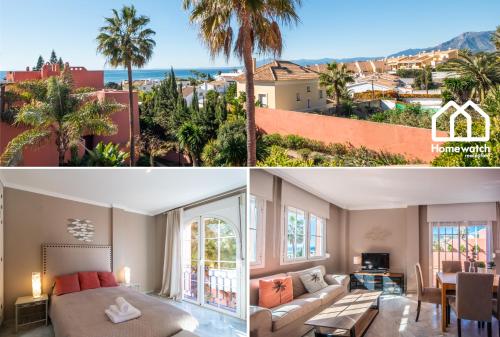 First line beach Penthouse with sea views, Costabella, Marbella