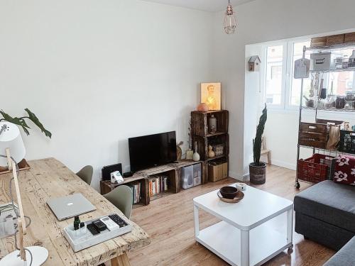 Cómoda habitación en ático de diseño en Chamartín