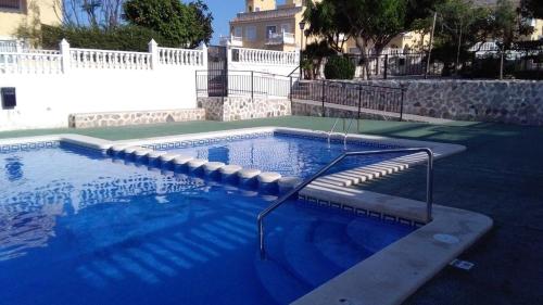 4 bedrooms house at Santa Pola 900 m away from the beach with shared pool terrace and wifi