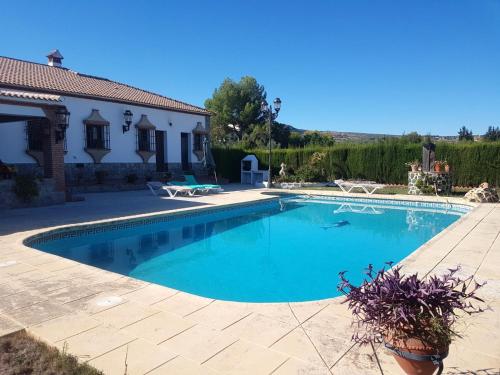 3 bedrooms house with private pool enclosed garden and wifi at Arriate