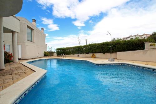 4 bedrooms house with sea view shared pool and furnished terrace at Sitges
