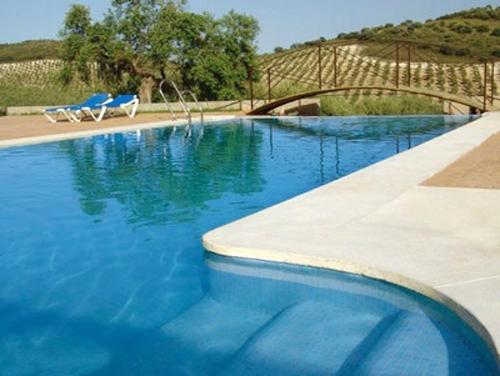 One bedroom house with shared pool and furnished terrace at Estepa