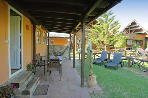 2 bedrooms bungalow with enclosed garden and wifi at Tarifa 3 km away from the beach