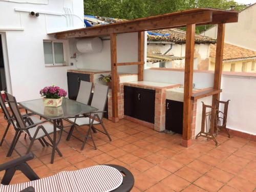 2 bedrooms bungalow with city view furnished terrace and wifi at Xativa