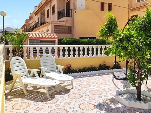 3 bedrooms appartement with shared pool furnished terrace and wifi at Torrevieja 2 km away from the beach