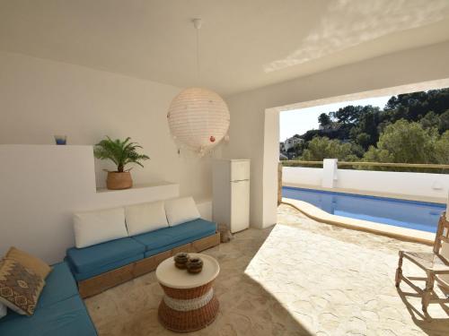 Ibiza-style Villa in Moraira with Private Pool and magnificent view